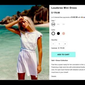 Tiare Hawaii Lauderee Mini Dress